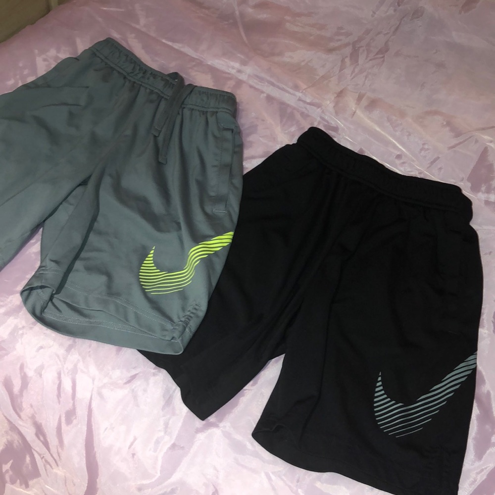 2 pairs of Nike Dri-Fit shorts